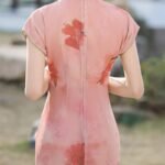 pink cheongsam