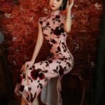 qipao pink