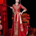 qun kwa chinese wedding dress