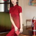 red qipao