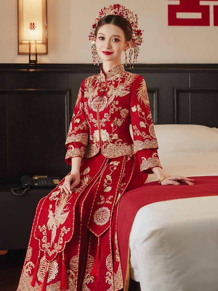 wedding xiuhe dress