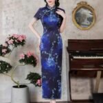 Blue qipao