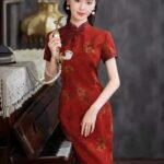 Cheongsam for mother of the bride