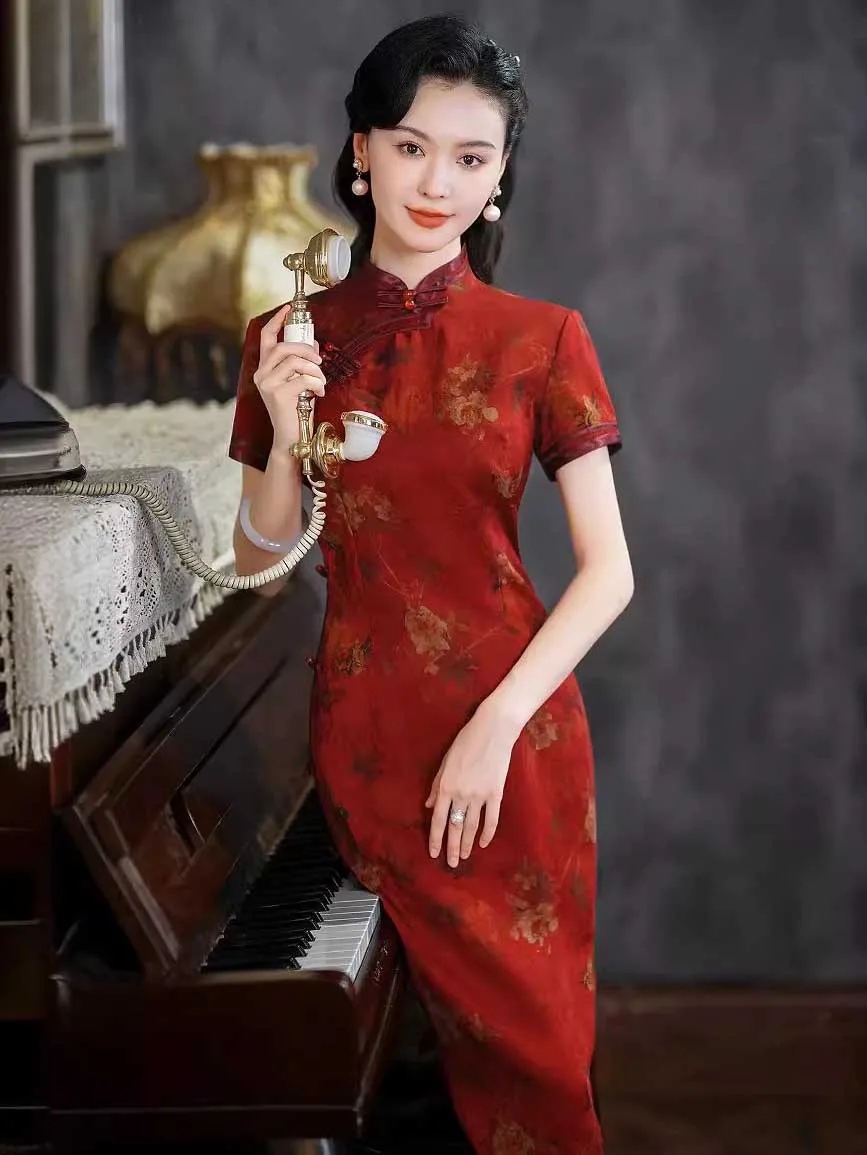 Cheongsam for mother of the bride