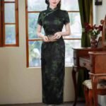 Green qipao