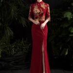 Qipao wedding gown