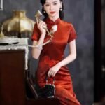 Red Chinese Cheongsam