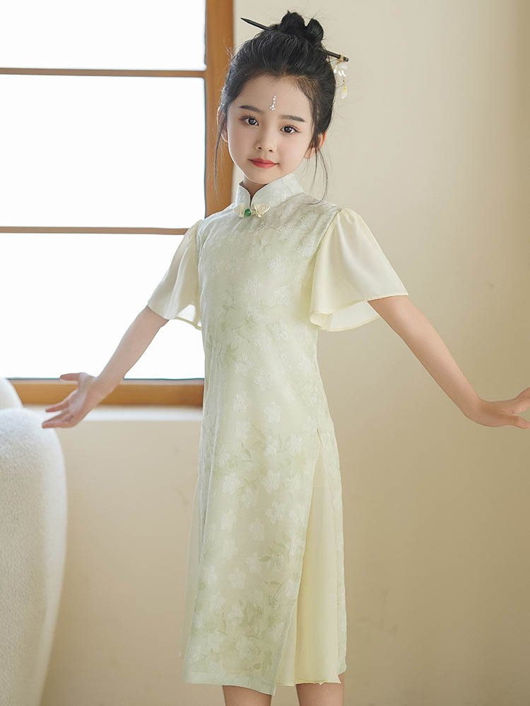 cheongsam dress kids 2