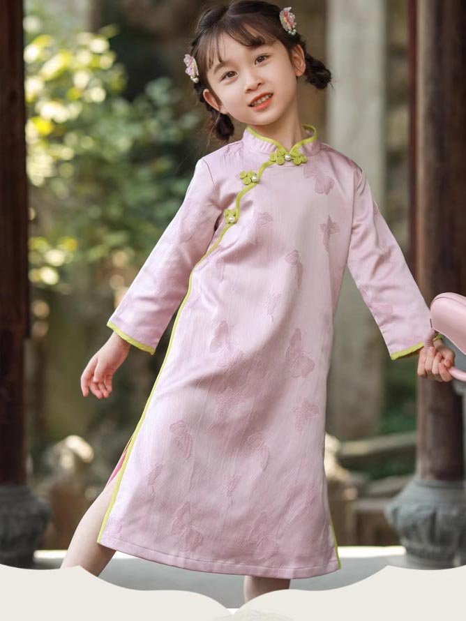 girl Chinese dress