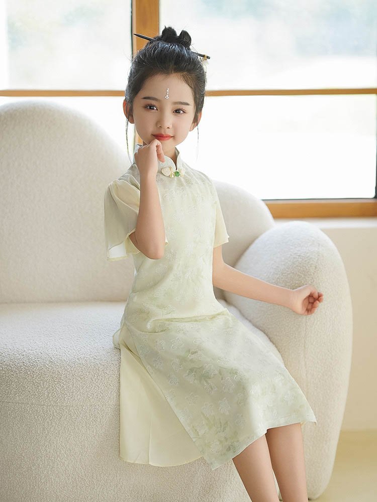 kids cheongsam dress