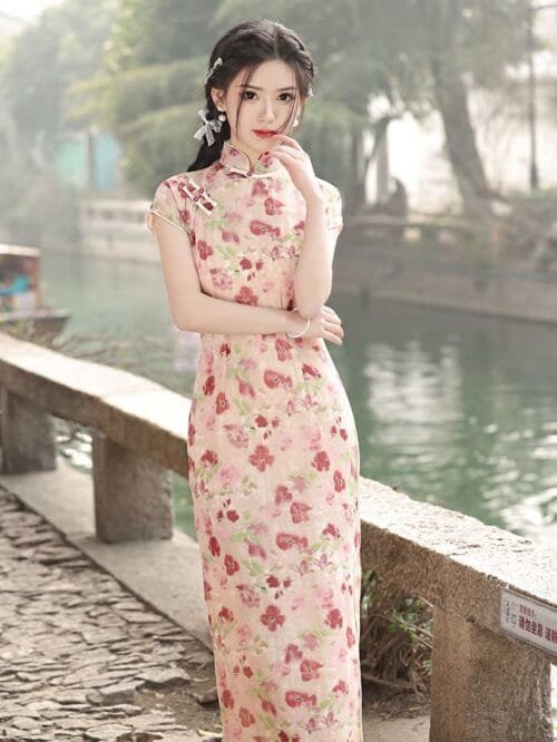long qipao dress