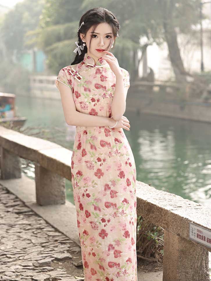 long qipao dress