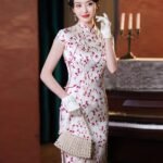 short cheongsam dress