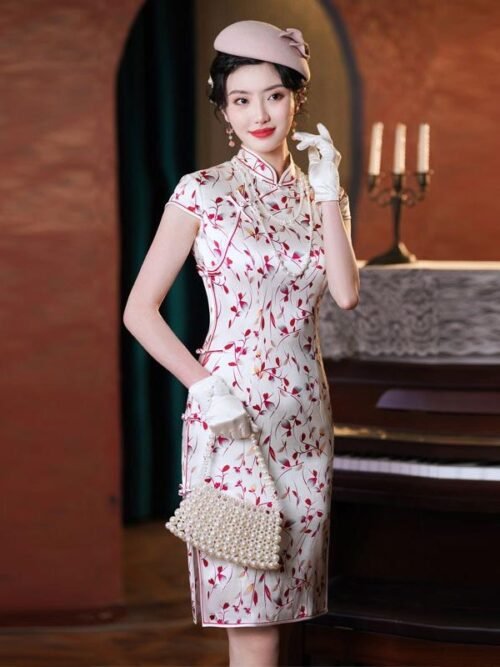 short cheongsam dress