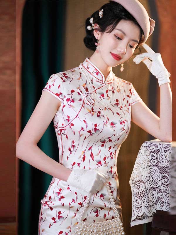 short cheongsam