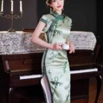 silk dress qipao