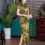 silk qipao