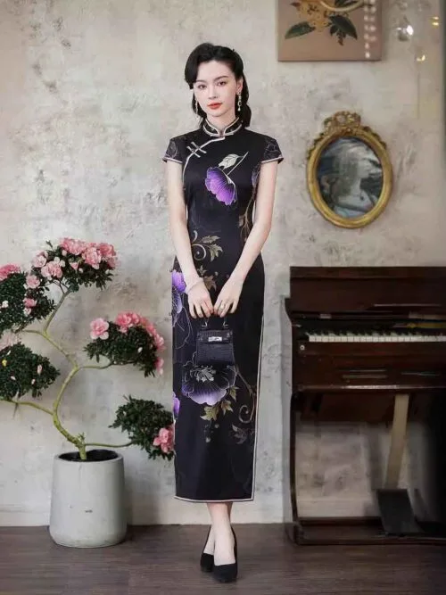 traditional silk chinese dress