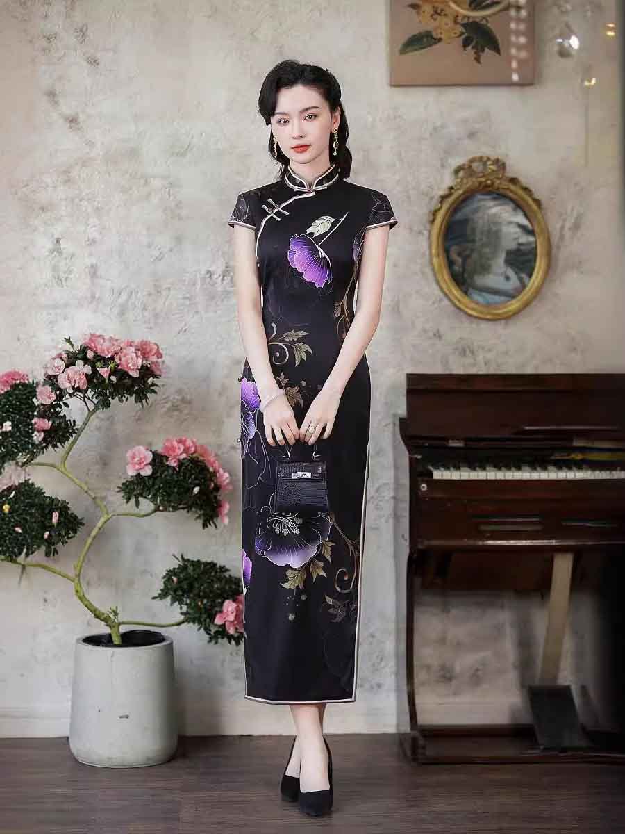 traditional silk chinese dress