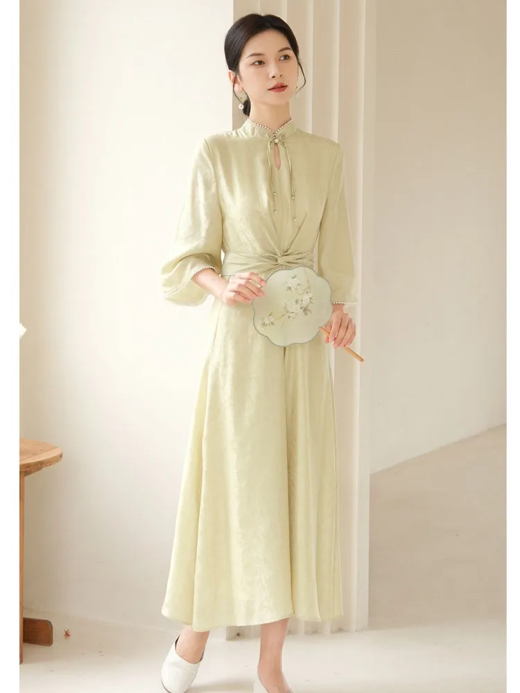 Qipao green Qipao green