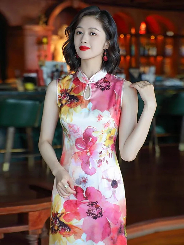 modern Cheongsam dress