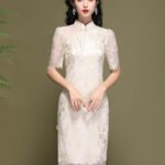 Lace Cheongsam dress