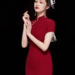 Cheongsam inspired dress