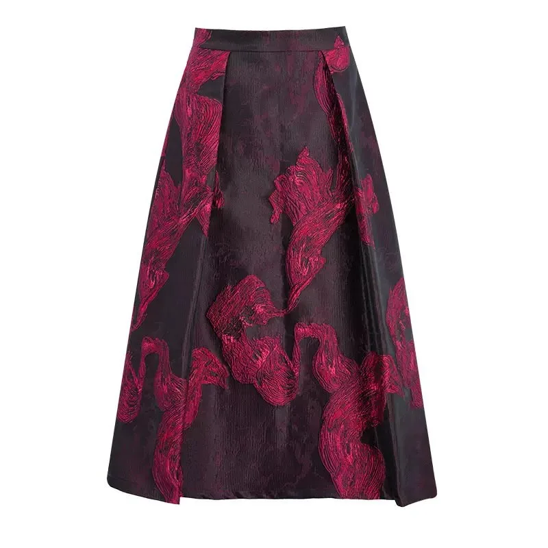 qipao skirt red
