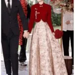 Chinese wedding dress modern