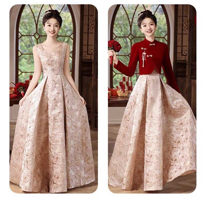 Chinese wedding modern dress