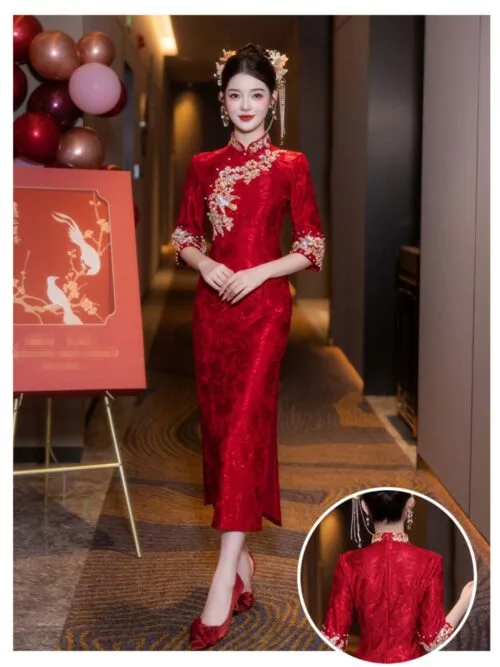 qipao wedding dress