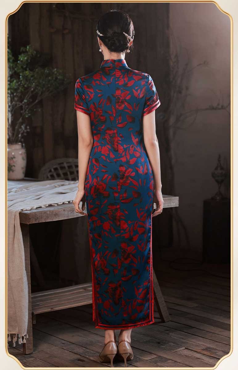 Floral Cheongsam dress