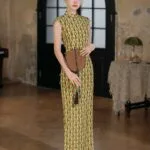Yellow Qipao dress
