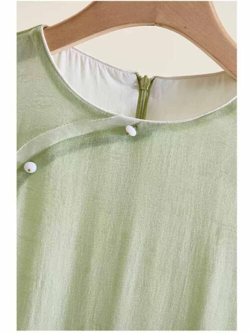 light green cheongsam 2