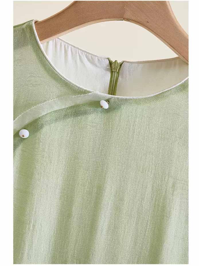 light green cheongsam 2