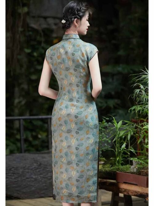 Brown Cheongsam