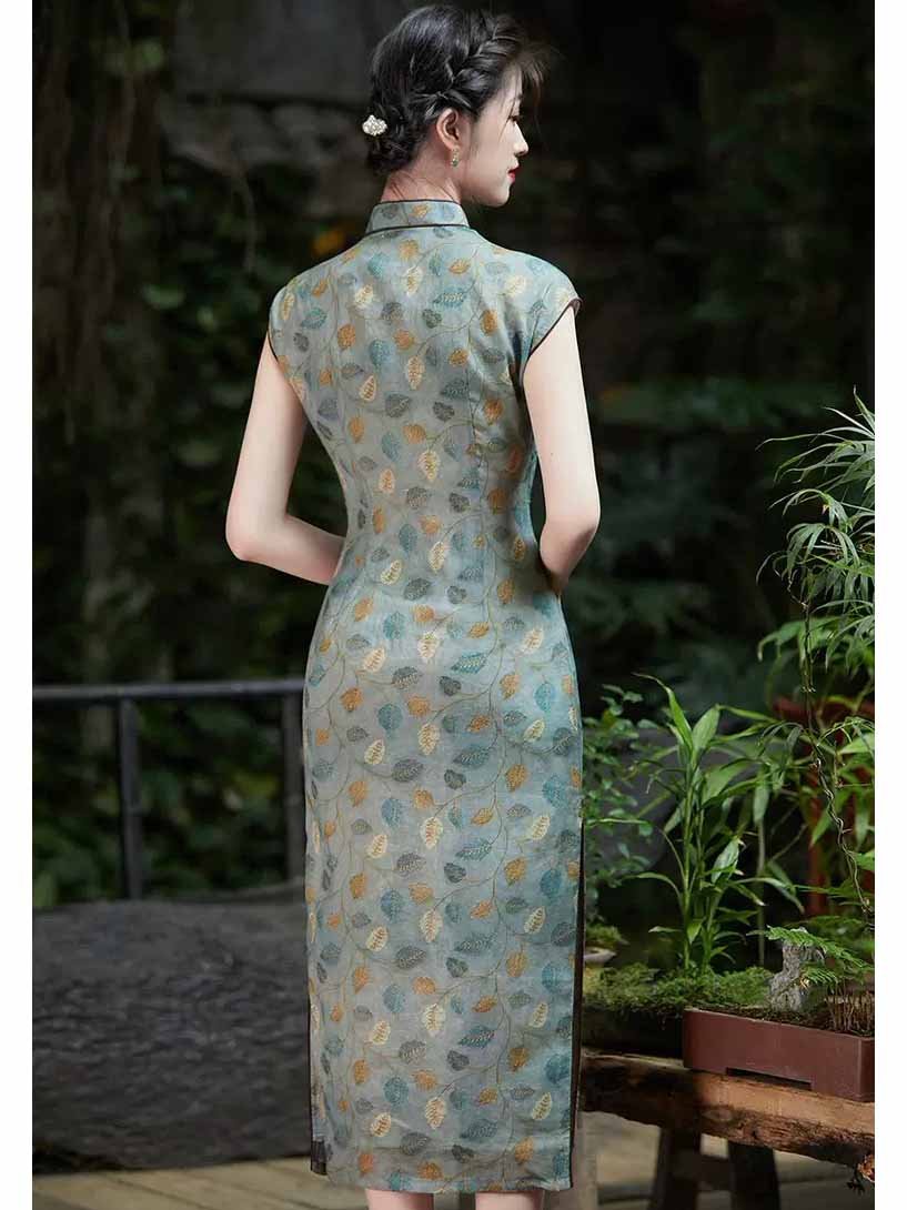 Brown Cheongsam