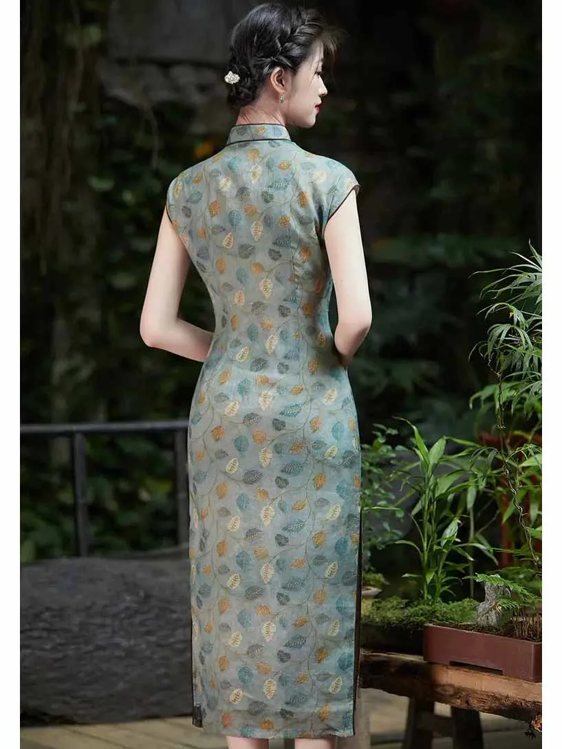Brown Cheongsam