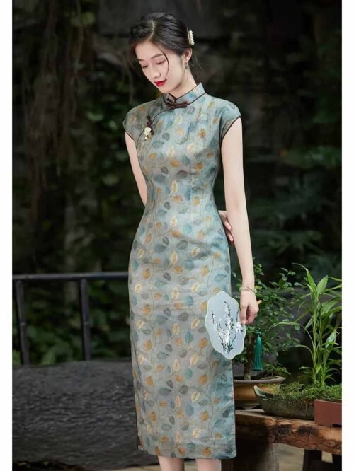 Linen Qipao