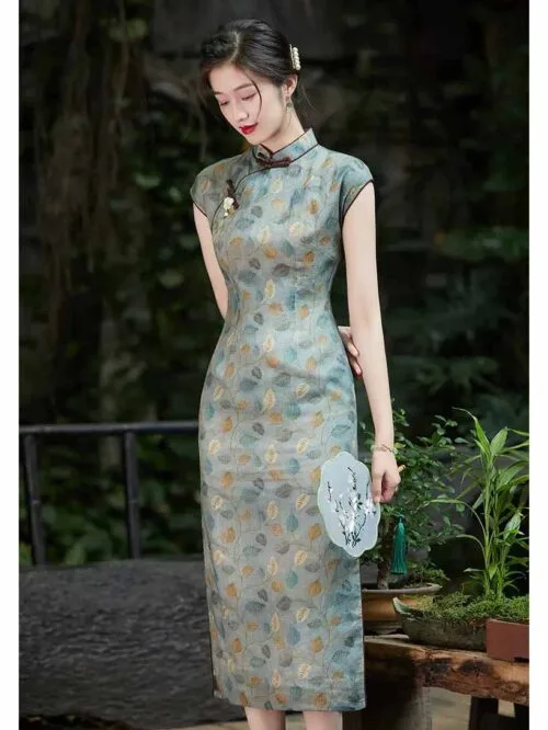 Linen Qipao