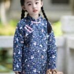 Qipao coat for girls