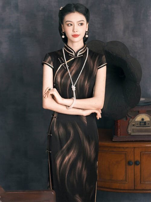 black Qipao