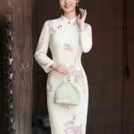 long sleeve cheongsam