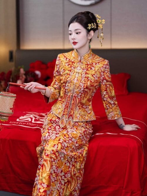 Chinese tea ceremony dress
