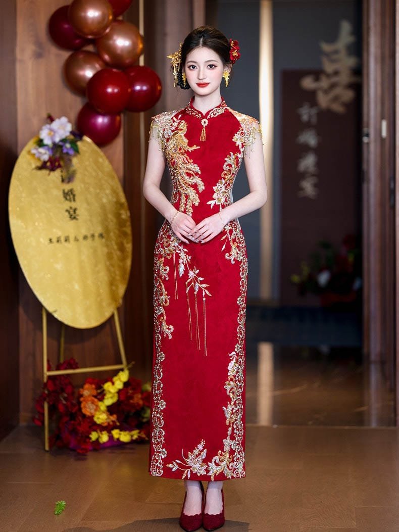 wedding qipao dress