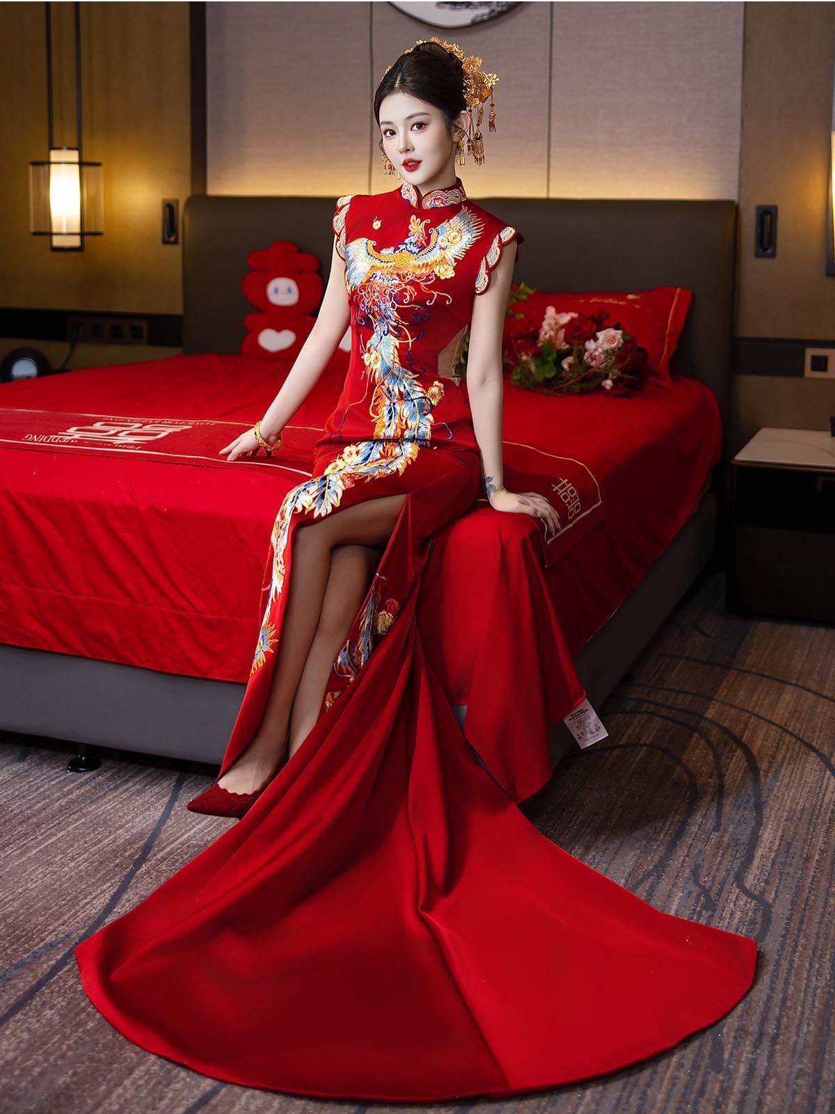 wedding qipao dress