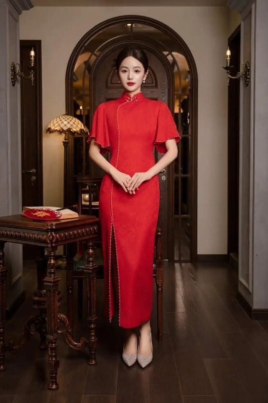Cheongsam front Slit Cheongsam front Slit