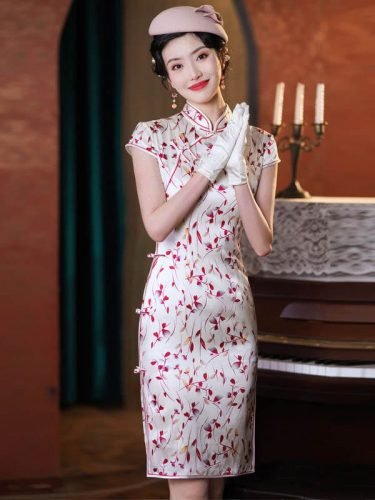 silk cheongsam